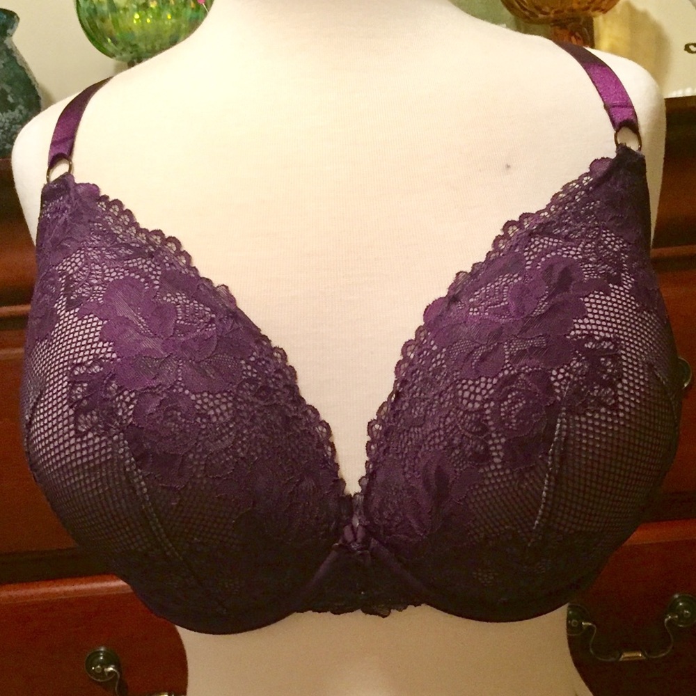 🆕Torrid 46D Lace Push Up Plunge Bra
